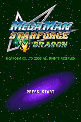 Mega Man Star Force - Dragon (USA) screen shot title